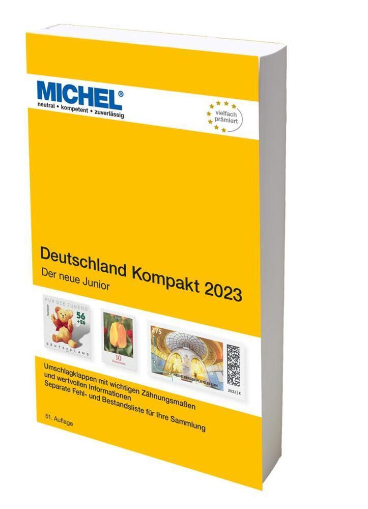Cover: 9783954023998 | Deutschland Kompakt 2023 | Der neue Junior | MICHEL-Redaktion | Buch