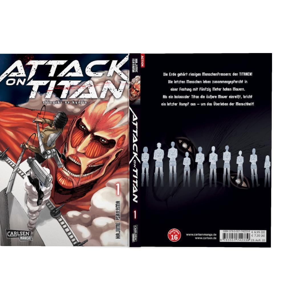 Bild: 9783551742339 | Attack on Titan 01 | Hajime Isayama | Taschenbuch | Attack on Titan