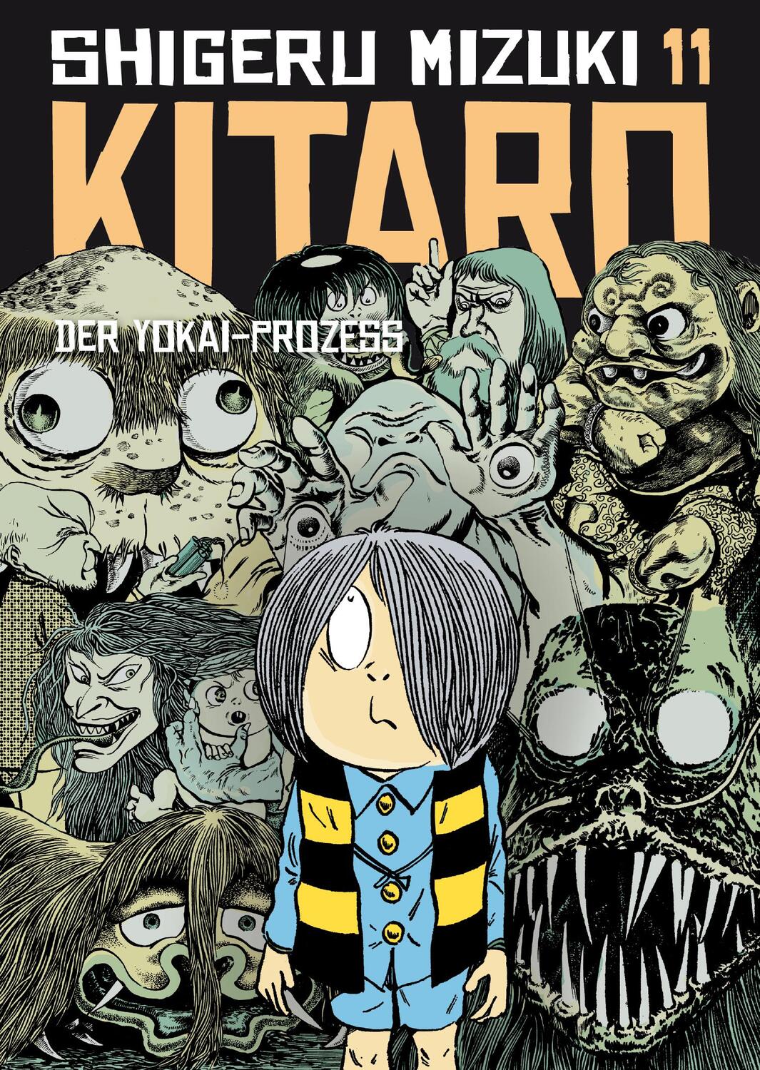Cover: 9783956403699 | Kitaro 11 | Der Yokai-Prozess | Shigeru Mizuki | Taschenbuch | Deutsch