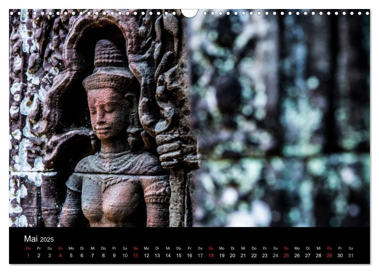 Bild: 9783435630745 | Tempel rund um Angkor Wat (Wandkalender 2025 DIN A3 quer), CALVENDO...