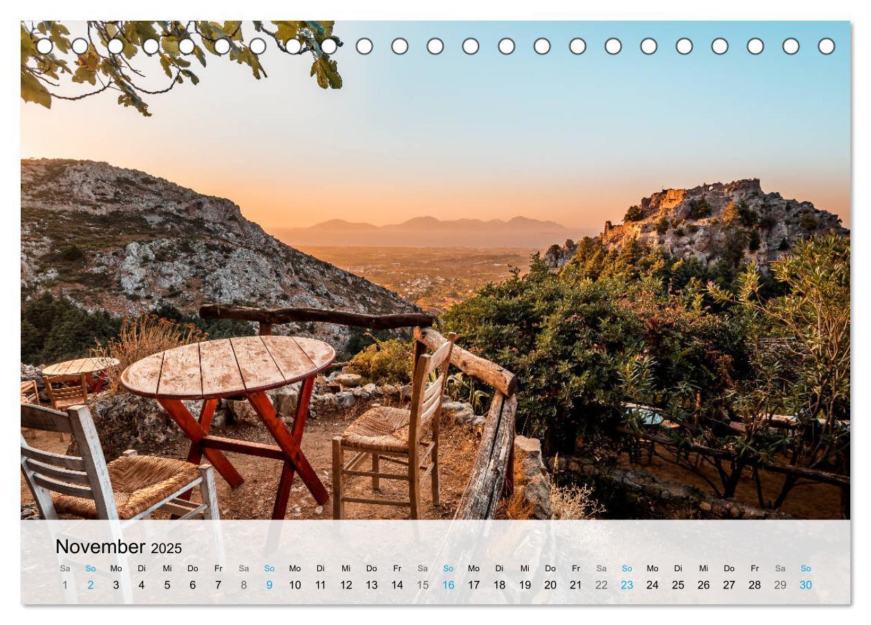 Bild: 9783435104291 | Kos - Insel des Hippokrates (Tischkalender 2025 DIN A5 quer),...