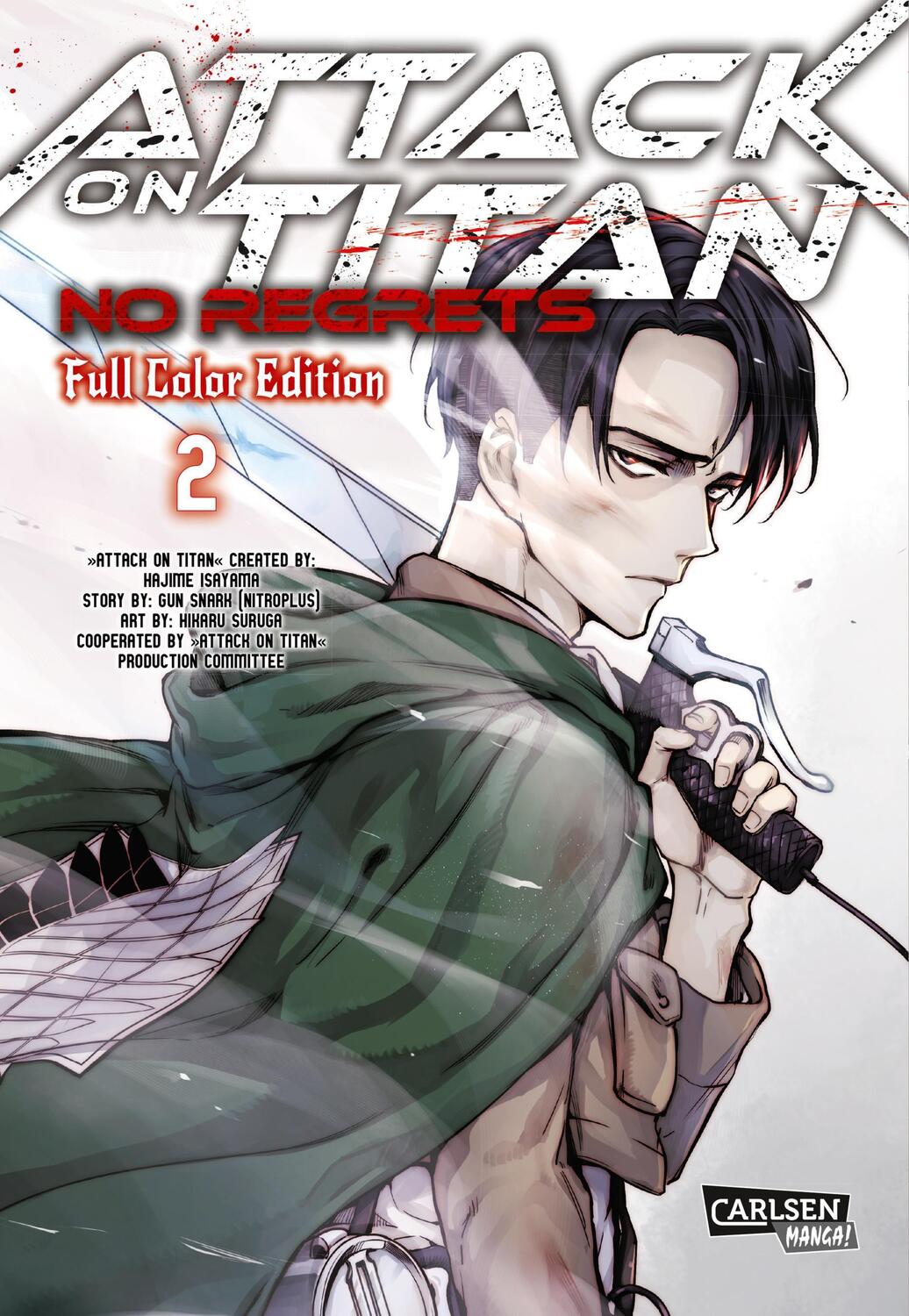 Cover: 9783551741295 | Attack On Titan - No Regrets Full Colour Edition 2 | Isayama (u. a.)