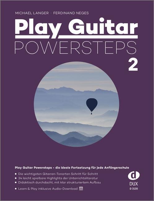 Cover: 9783868494105 | Play Guitar Powersteps 2 | Broschüre | Deutsch | 2024 | Edition DUX