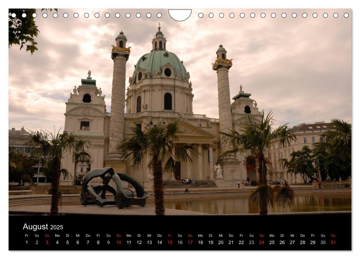 Bild: 9783435829620 | Wien (Wandkalender 2025 DIN A4 quer), CALVENDO Monatskalender | Strutz