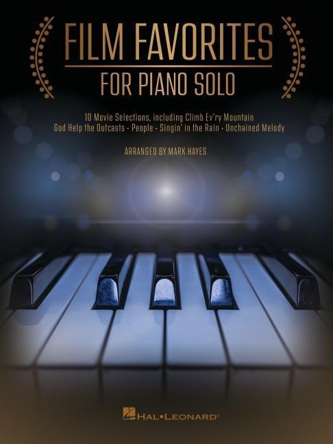 Cover: 9781540085856 | Film Favorites for Piano Solo: 10 Movie Selections Arranged by Mark...