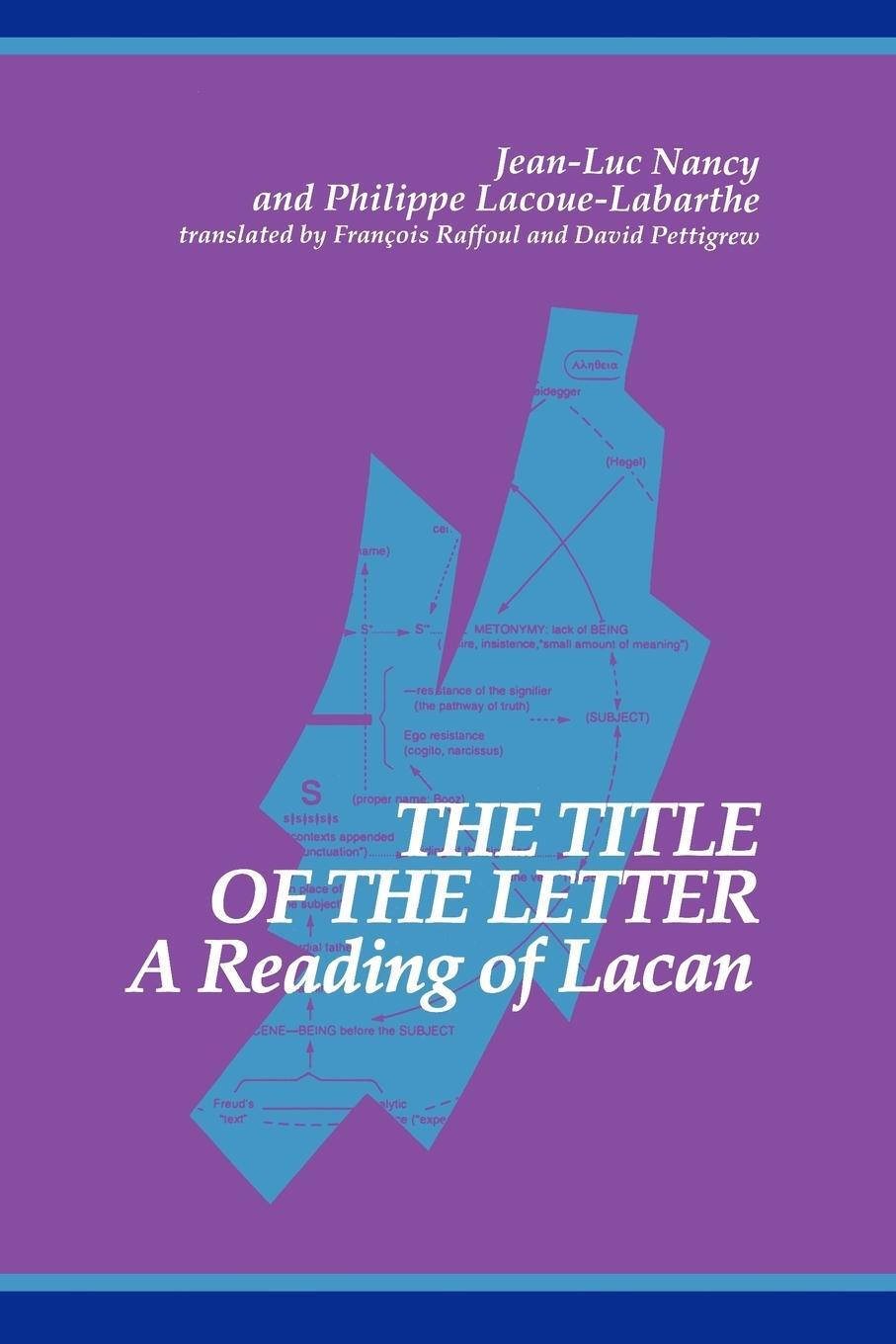 Cover: 9780791409626 | The Title of the Letter | A Reading of Lacan | Jean-Luc Nancy (u. a.)