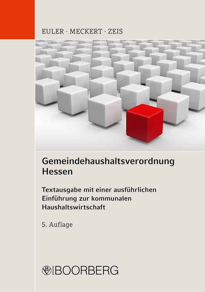 Cover: 9783415070530 | Gemeindehaushaltsverordnung Hessen | Thomas Euler (u. a.) | Buch