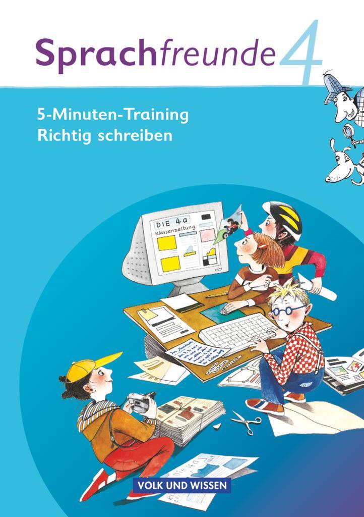 Cover: 9783060827893 | Sprachfreunde 4. Schuljahr. 5-Minuten Training "Richtig schreiben"....
