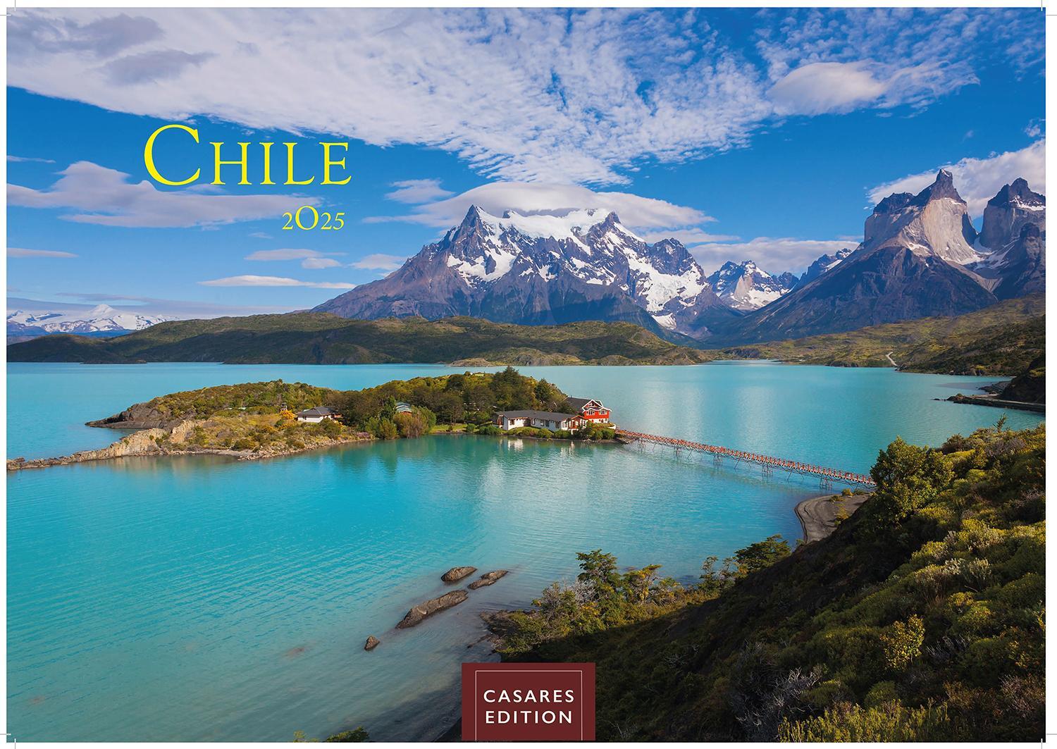 Cover: 9781835242544 | Chile 2025 L 35x50cm | Kalender | 14 S. | Deutsch | 2025