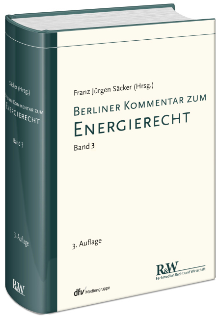 Bild: 9783800515622 | Berliner Kommentar zum Energierecht (EnergieR). Bd.3 | Säcker (u. a.)