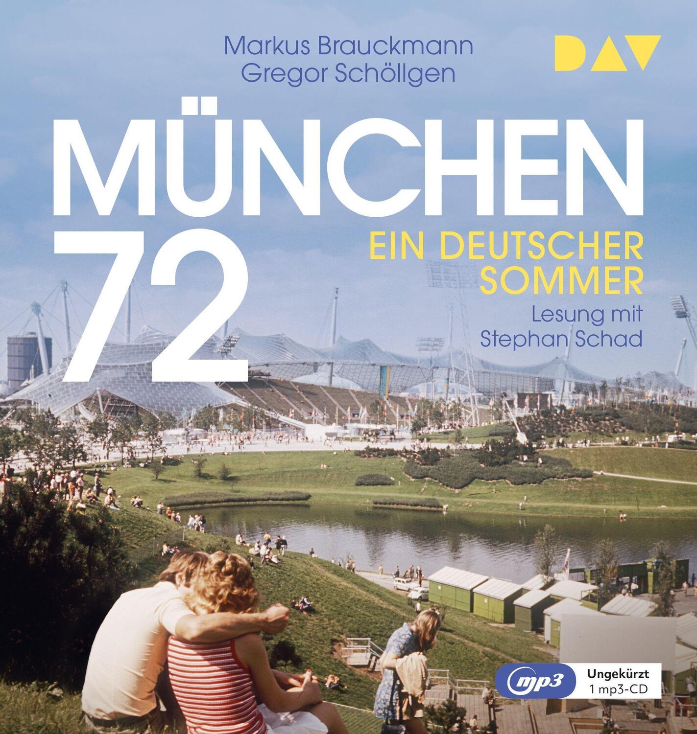 Cover: 9783742423900 | München 72. Ein deutscher Sommer | Ungekürzte Lesung | MP3 | Deutsch