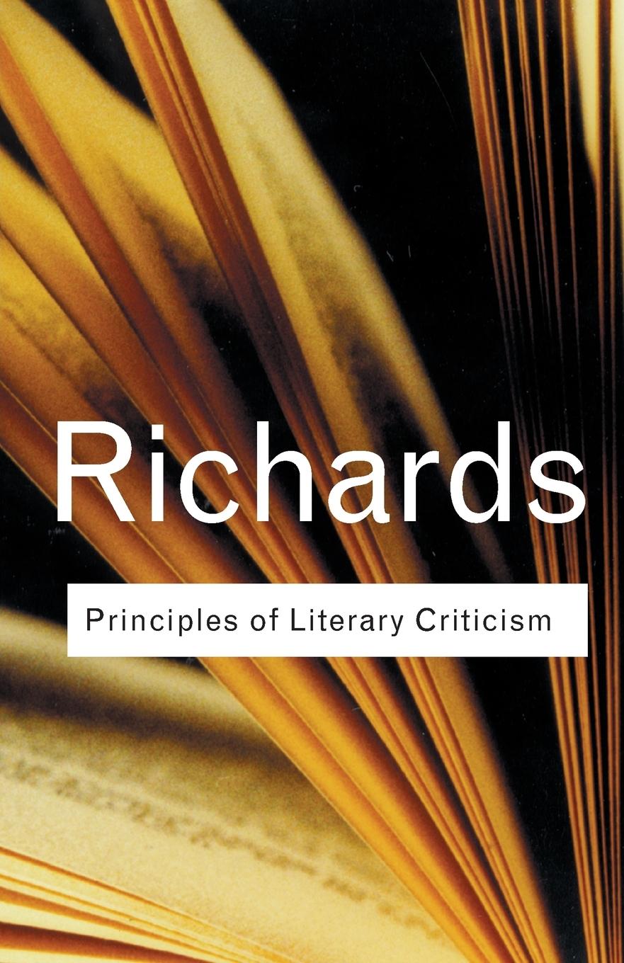 Cover: 9781138123748 | Principles of Literary Criticism | I. A. Richards | Taschenbuch | 2001