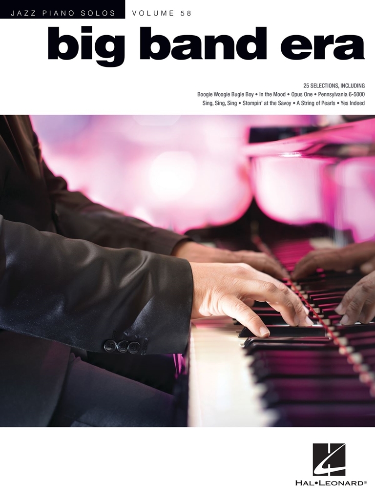 Cover: 888680867799 | Big Band Era | Jazz Piano Solos Series Volume 58 | Hal Leonard