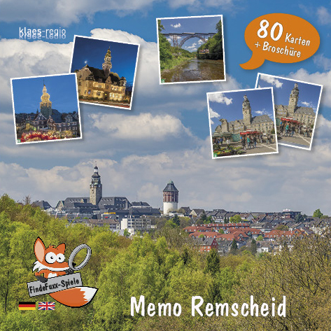 Cover: 4260620440020 | FindeFuxx Memo Remscheid, m. 1 Buch | 80 Spielkarten (40 Bildpaare)