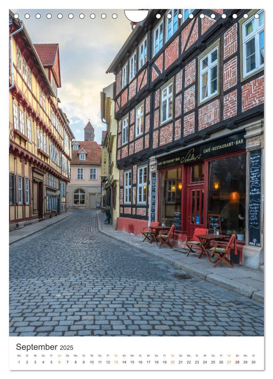 Bild: 9783435884186 | Altstadt Quedlinburg (Wandkalender 2025 DIN A4 hoch), CALVENDO...