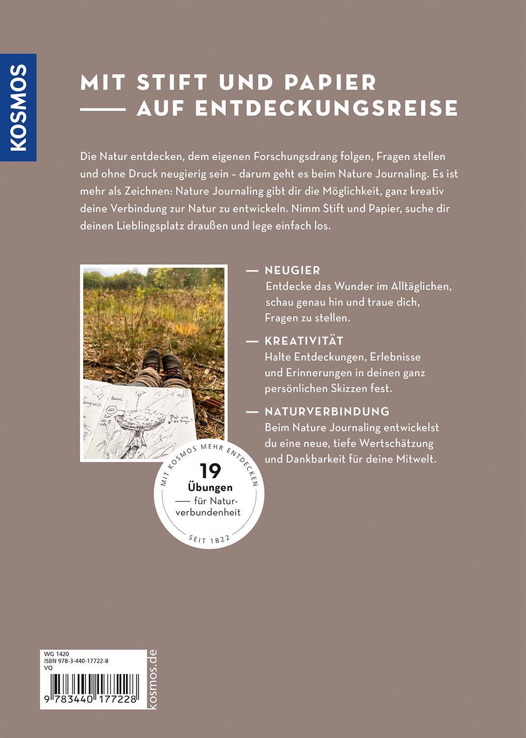 Rückseite: 9783440177228 | Nature Journaling | Verena Hillgärtner | Taschenbuch | 144 S. | 2023