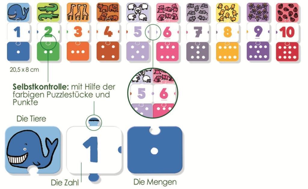 Bild: 8710126195475 | Ich lerne Zahlen | Spiel | Deutsch | 2017 | Jumbo Spiele GmbH
