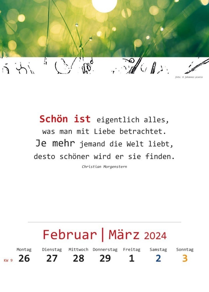 Bild: 9783948276287 | Ich-Kalender 2024 | Kalender | 54 S. | Deutsch | 2024 | Vision Creativ