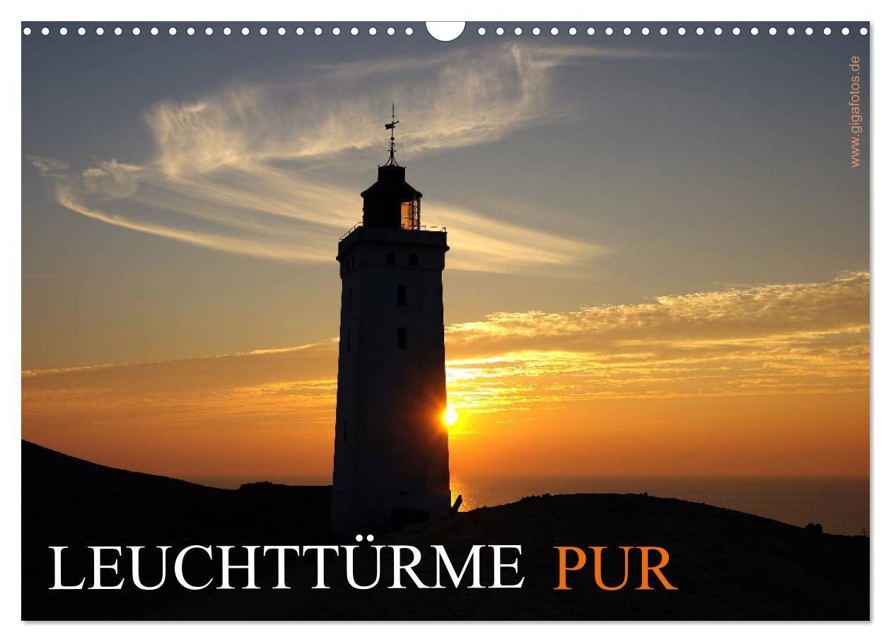 Cover: 9783383458965 | Leuchttürme PUR (Wandkalender 2024 DIN A3 quer), CALVENDO...