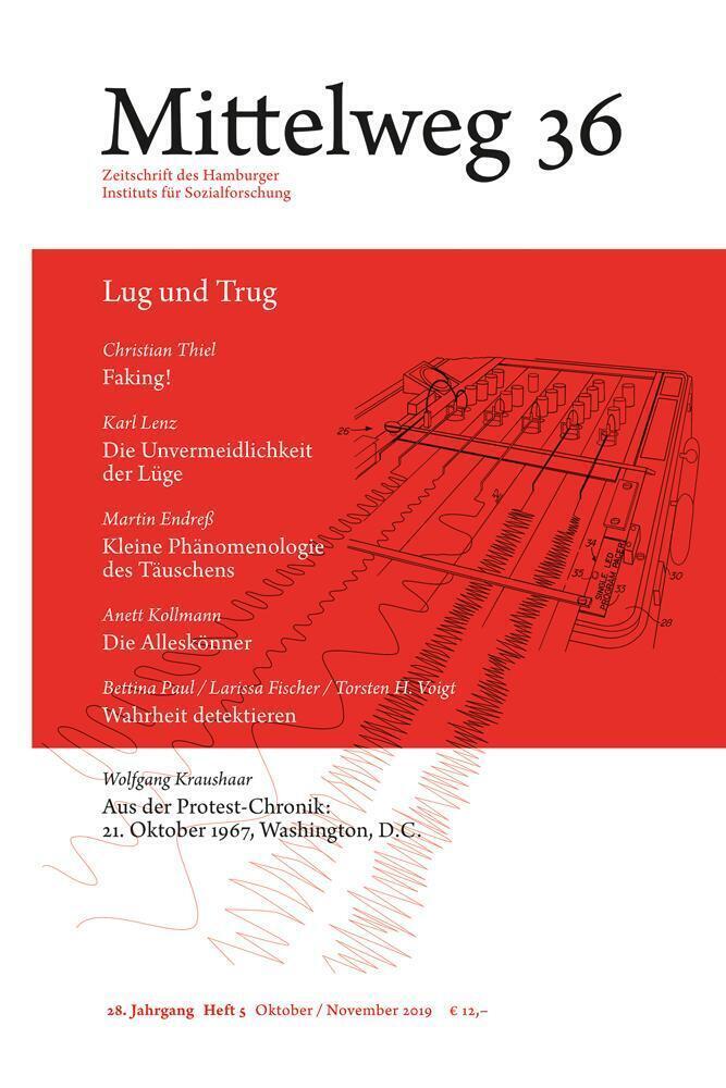 Cover: 9783868547535 | Lug und Trug | Mittelweg 36, Heft 5 Oktober/November 2019 | Thiel