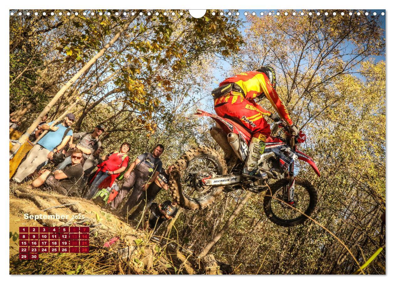 Bild: 9783435105519 | Enduro Mit Speed durch`s Gelände (Wandkalender 2025 DIN A3 quer),...