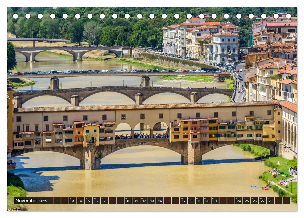 Bild: 9783435455393 | Impressionen aus FLORENZ (Tischkalender 2025 DIN A5 quer), CALVENDO...