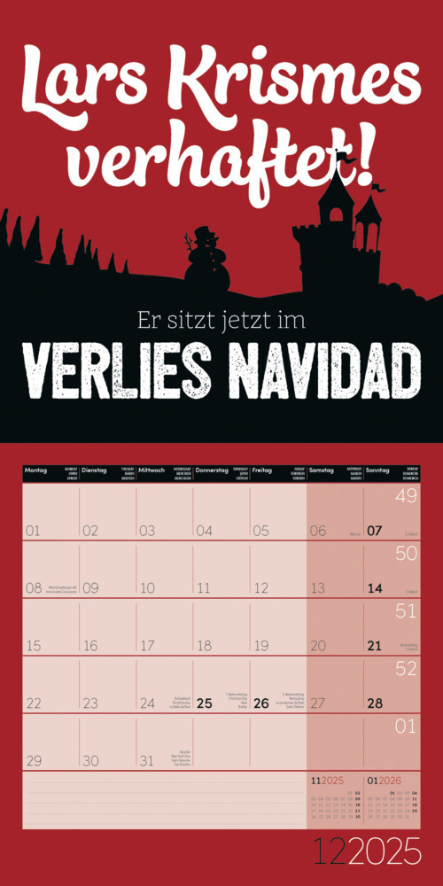 Bild: 9783838445342 | Einspruch Kalender 2025 - 30x30 | Ackermann Kunstverlag | Kalender