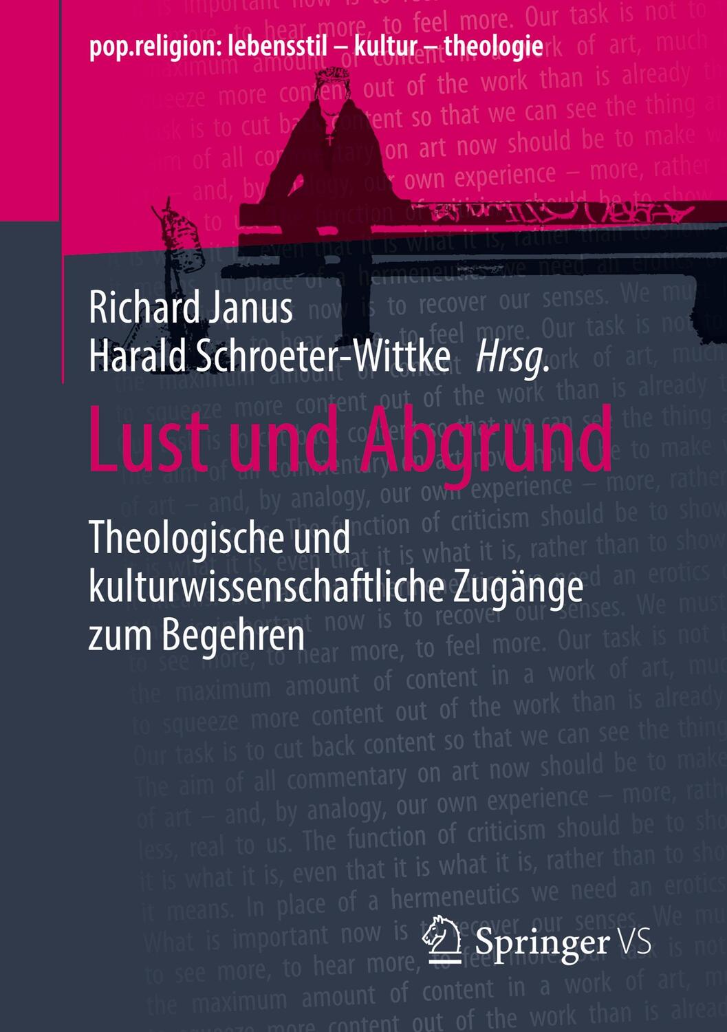 Cover: 9783658368821 | Lust und Abgrund | Harald Schroeter-Wittke (u. a.) | Taschenbuch | vii