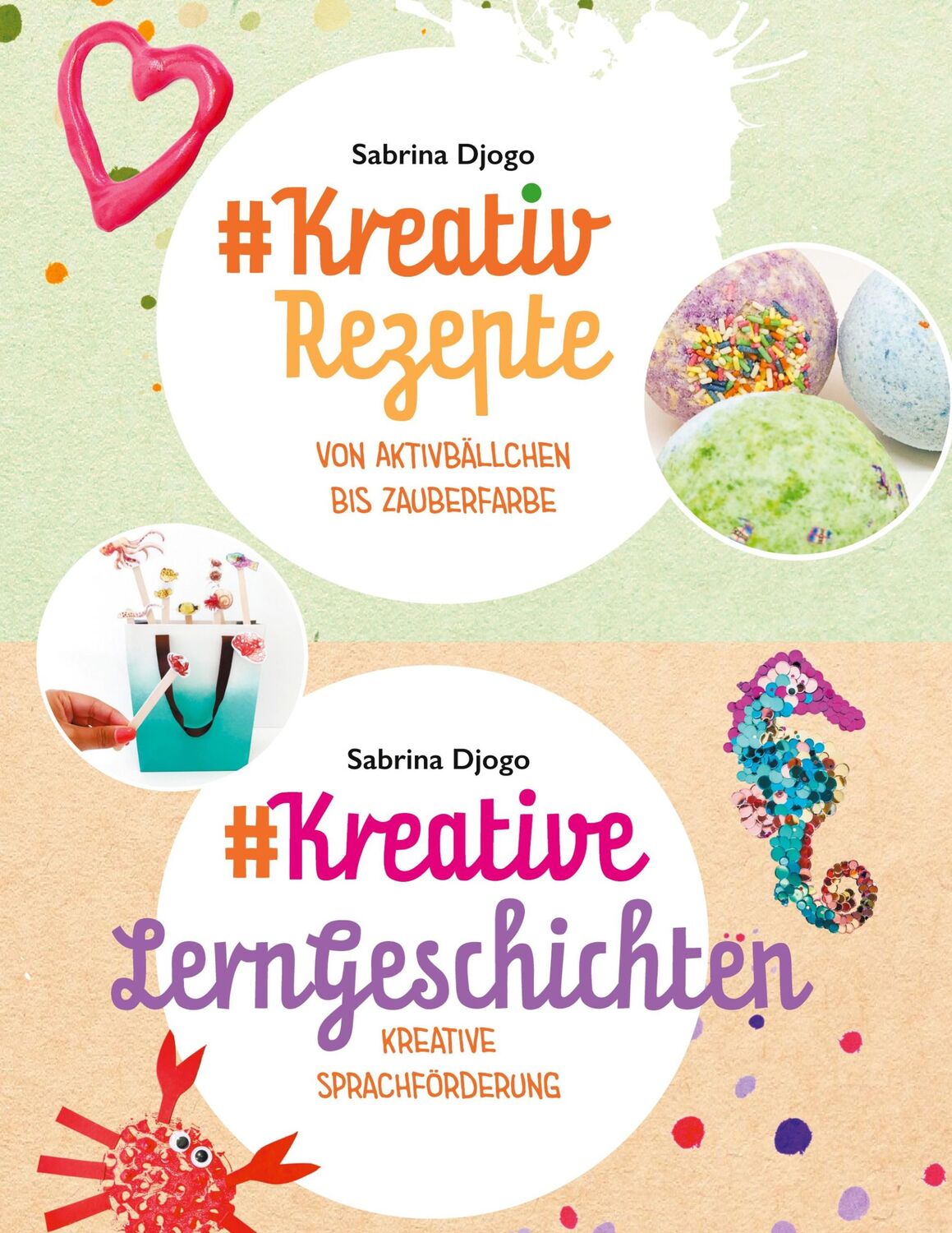 Cover: 9783748160052 | #Kreativ Rezepte &amp; #Kreative LernGeschichten | in einem Band | Djogo