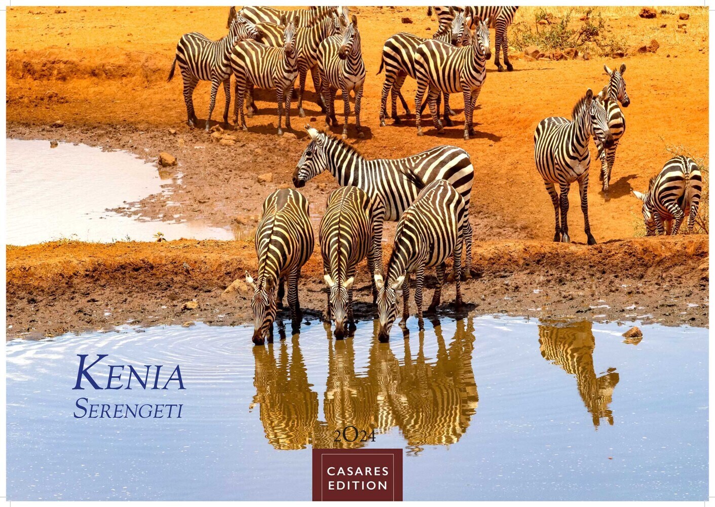 Cover: 9789918618163 | Kenia/Serengeti 2024 S 24x35cm | Stück | 14 S. | Deutsch | 2023