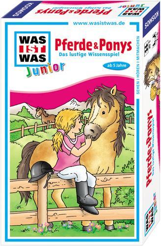 Cover: 4002051712563 | Was ist Was Junior Pferde &amp; Ponys | Mitbring-Spiel für 2 - 4 Spieler