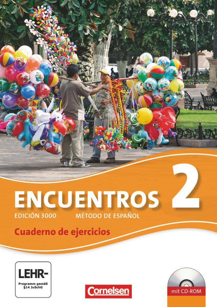 Cover: 9783065203616 | Encuentros 02. Cuaderno de ejercicios mit CD-Extra | Amann (u. a.)