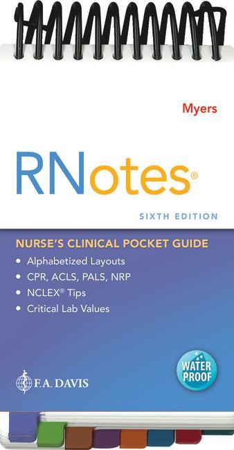 Cover: 9781719646253 | RNotes® | Nurse's Clinical Pocket Guide | Ehren Myers | Taschenbuch