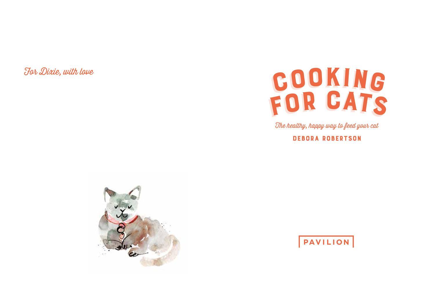 Bild: 9781911624677 | Cooking for Cats | The Healthy, Happy Way to Feed Your Cat | Robertson