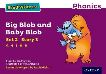 Cover: 9780198371526 | Read Write Inc. Phonics: Big Blob and Baby Blob (Purple Set 2...