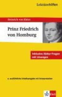 Cover: 9783129230565 | Klett Lektürehilfen Heinrich von Kleist, Prinz Friedrich von Homburg