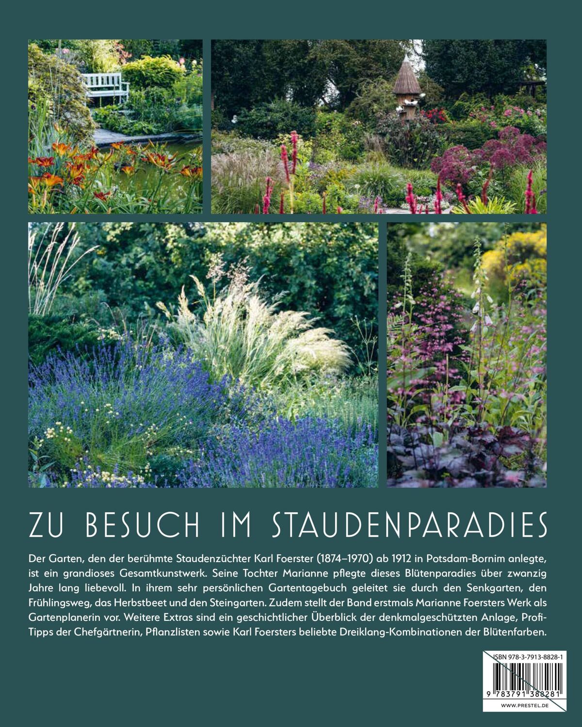 Bild: 9783791389691 | Der Garten meines Vaters Karl Foerster | Marianne Foerster | Buch