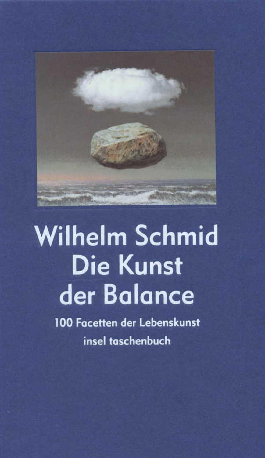 Cover: 9783458348207 | Kunst der Balance | 100 Facetten der Lebenskunst | Wilhelm Schmid