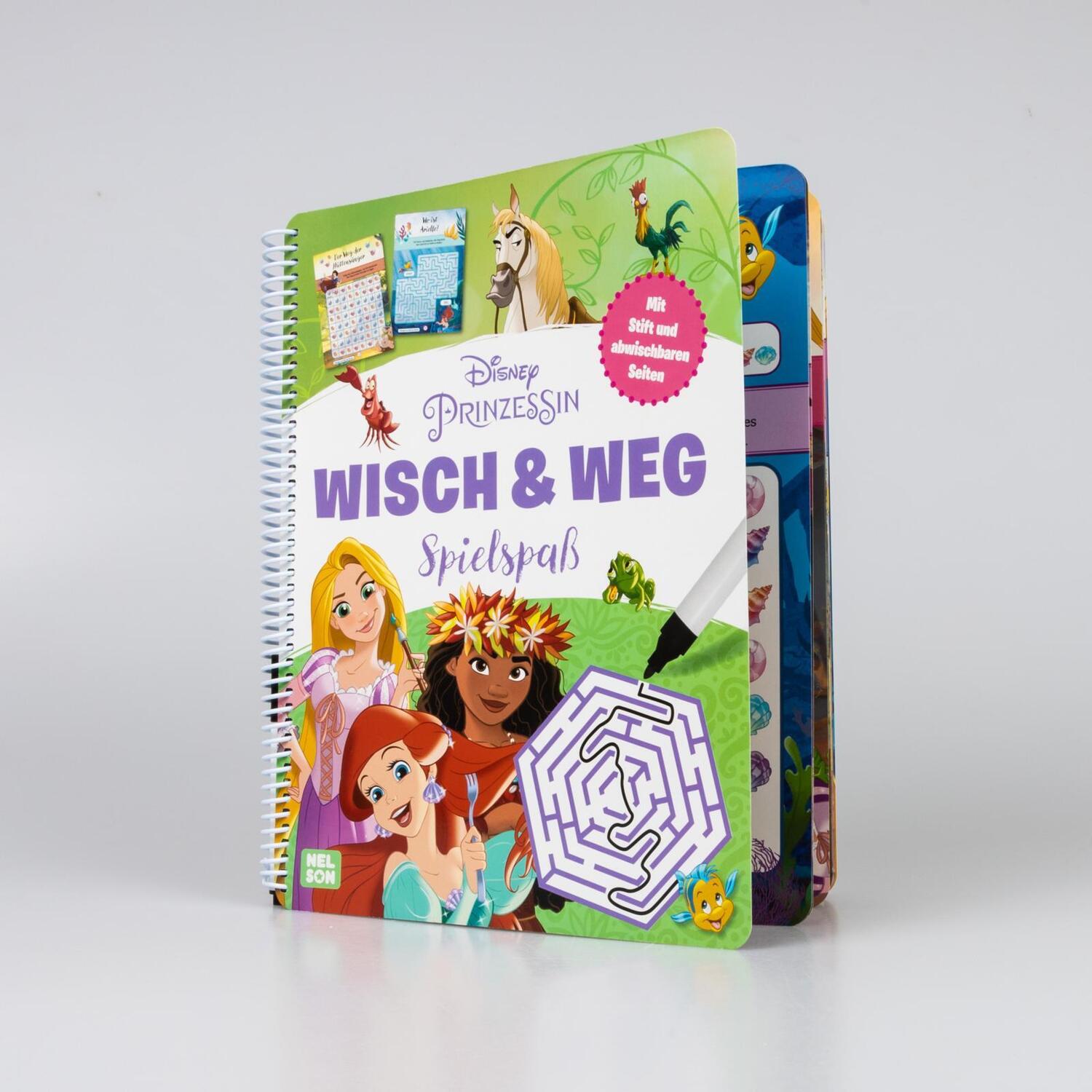 Bild: 9783845124155 | Disney Prinzessin: Wisch &amp; Weg Spielspaß | Taschenbuch | 40 S. | 2023