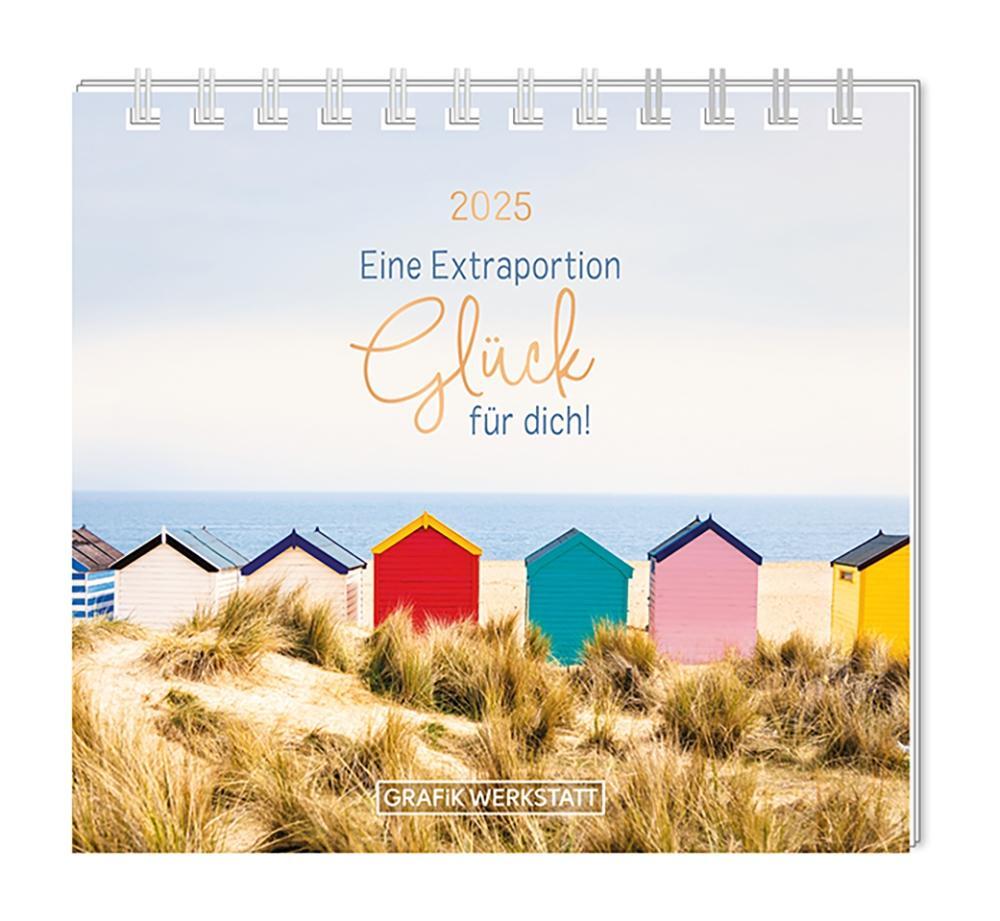 Cover: 9783986361075 | Mini-Kalender 2025 Eine Extraportion Glück für dich! | Mini-Kalender