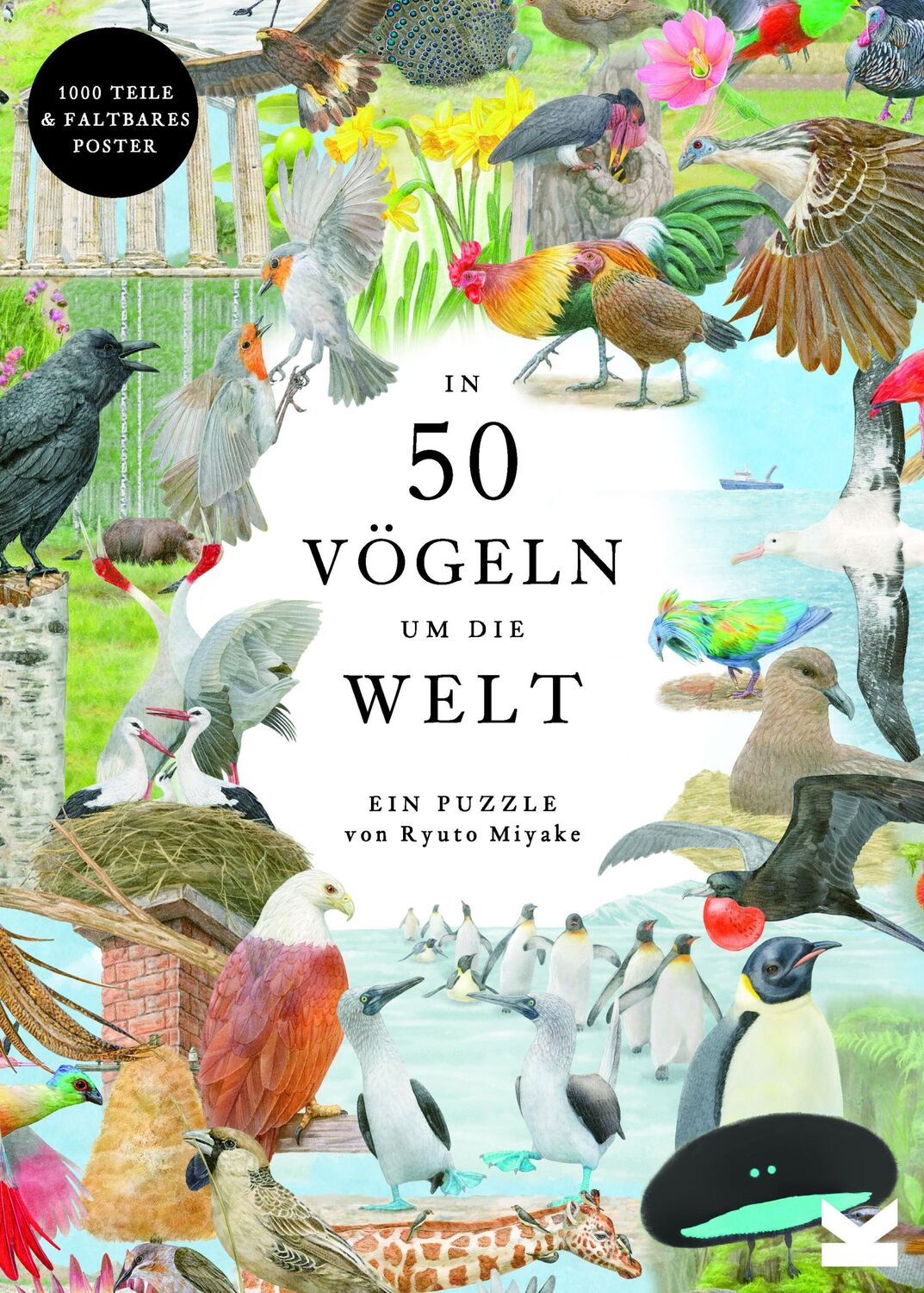 Cover: 9783962443818 | In 50 Vögeln um die Welt | Mike Unwin | Stück | 1000 S. | Deutsch