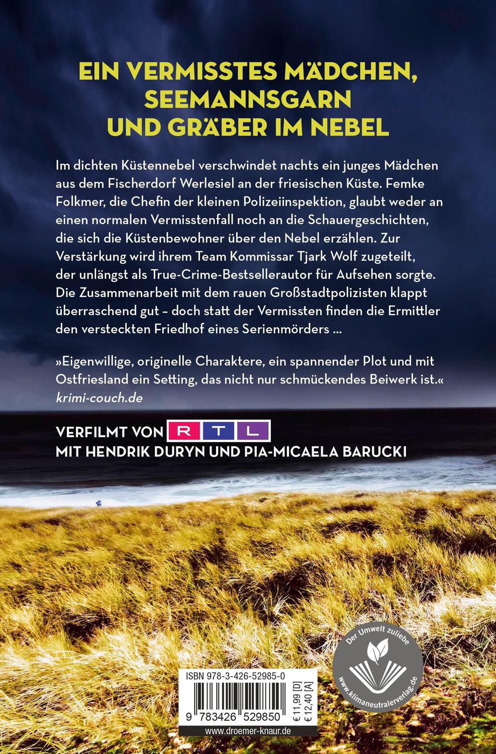 Rückseite: 9783426529850 | Dünengrab | Sven Koch | Taschenbuch | 416 S. | Deutsch | 2023