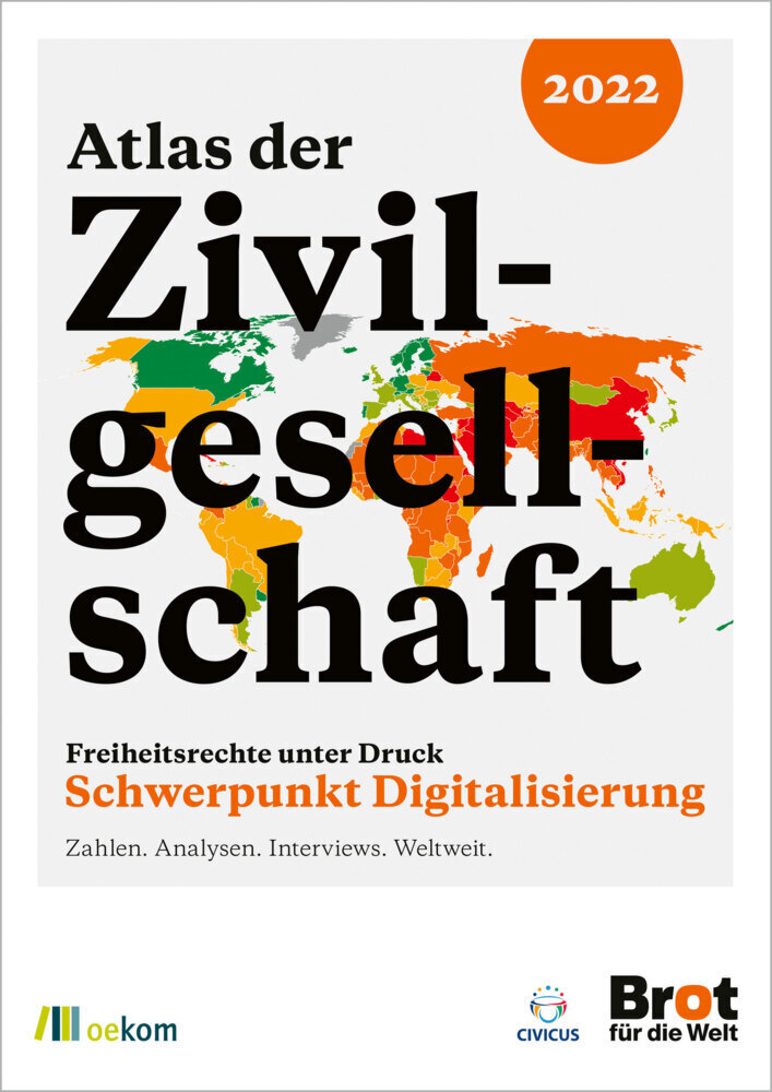 Cover: 9783962383794 | Atlas der Zivilgesellschaft 2022: Freiheitsrechte unter Druck | Welt