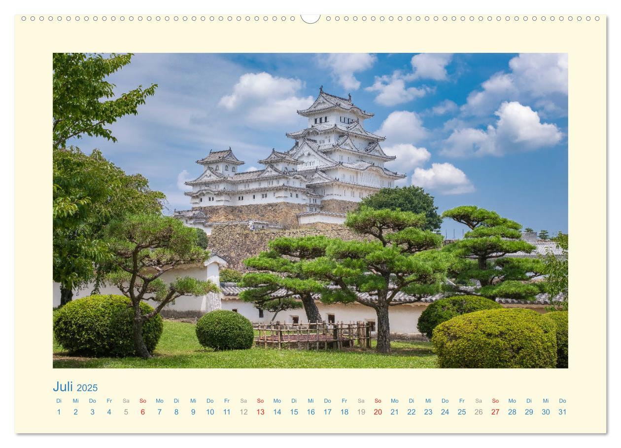 Bild: 9783435174997 | Eine Reise durch Japan (Wandkalender 2025 DIN A2 quer), CALVENDO...