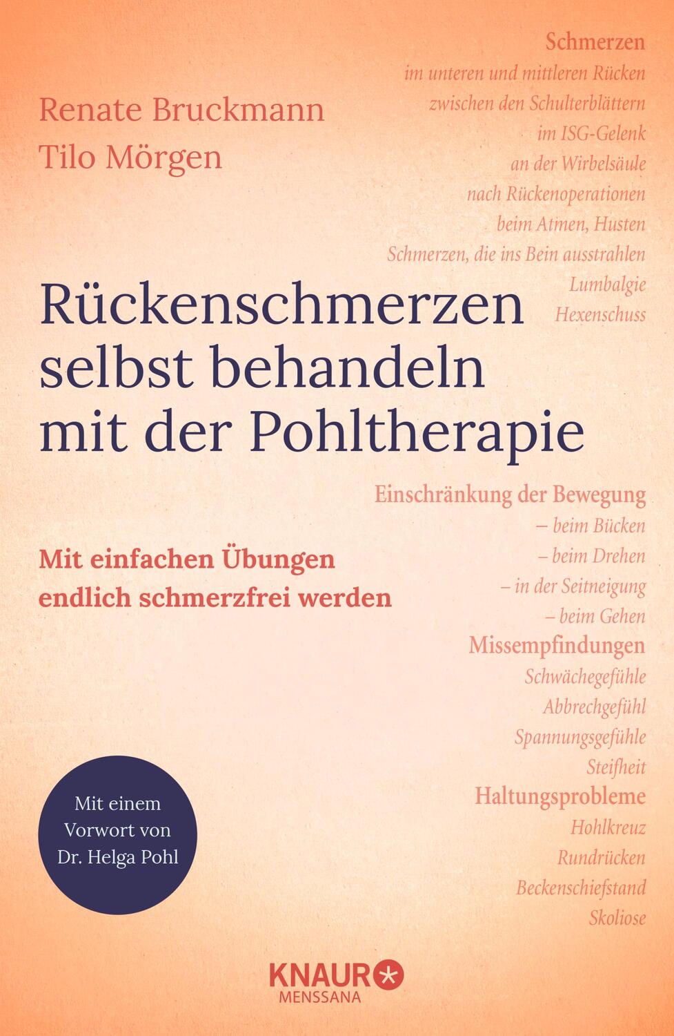 Cover: 9783426658888 | Rückenschmerzen selbst behandeln mit der Pohltherapie | Buch | 192 S.