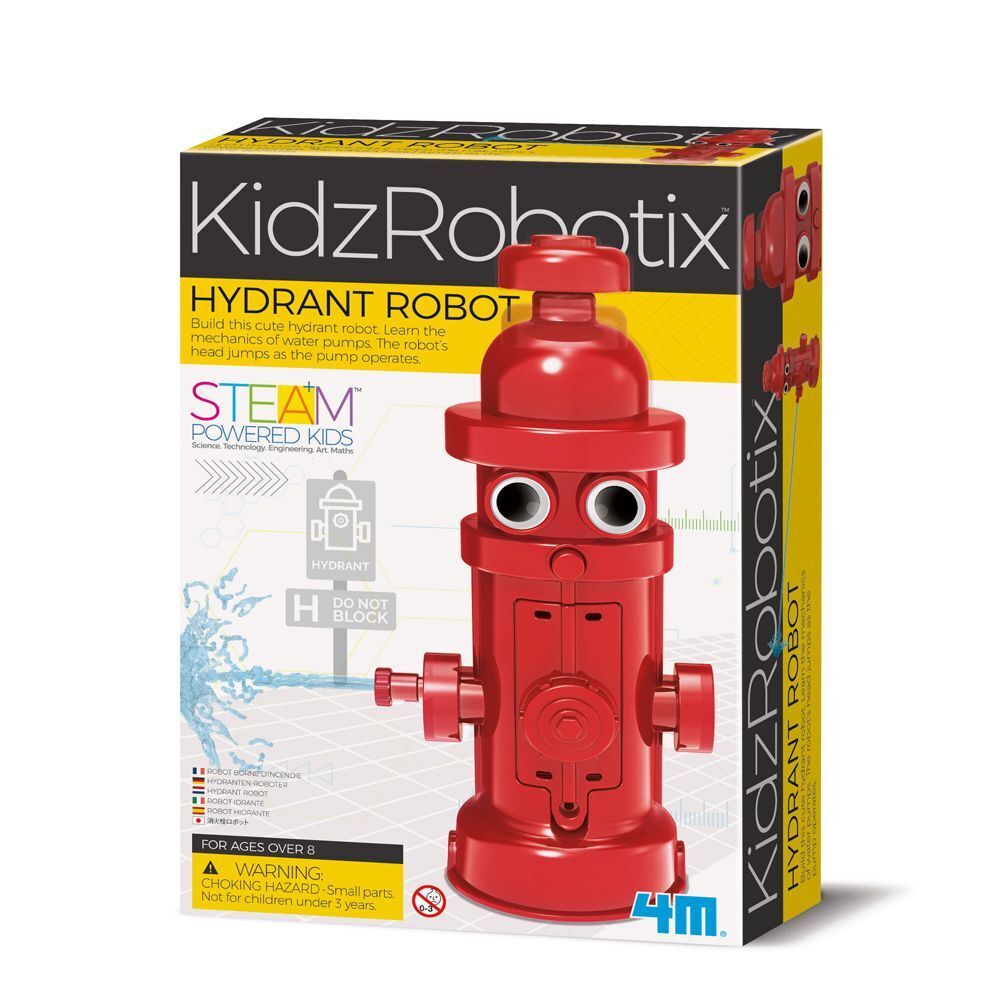 Cover: 4893156034519 | KidzRobotix - Hydranten Roboter | Spiel | Karton | Deutsch