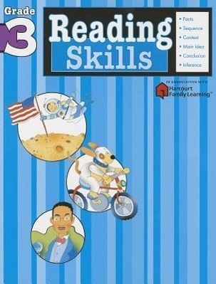 Cover: 9781411401150 | Reading Skills: Grade 3 (Flash Kids Harcourt Family Learning) | Kids