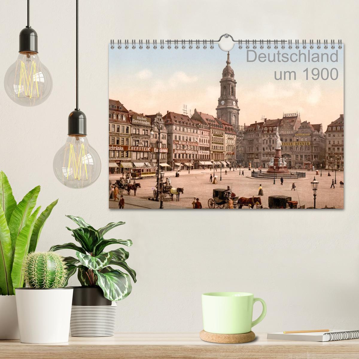 Bild: 9783435819836 | Deutschland um 1900 (Wandkalender 2025 DIN A4 quer), CALVENDO...