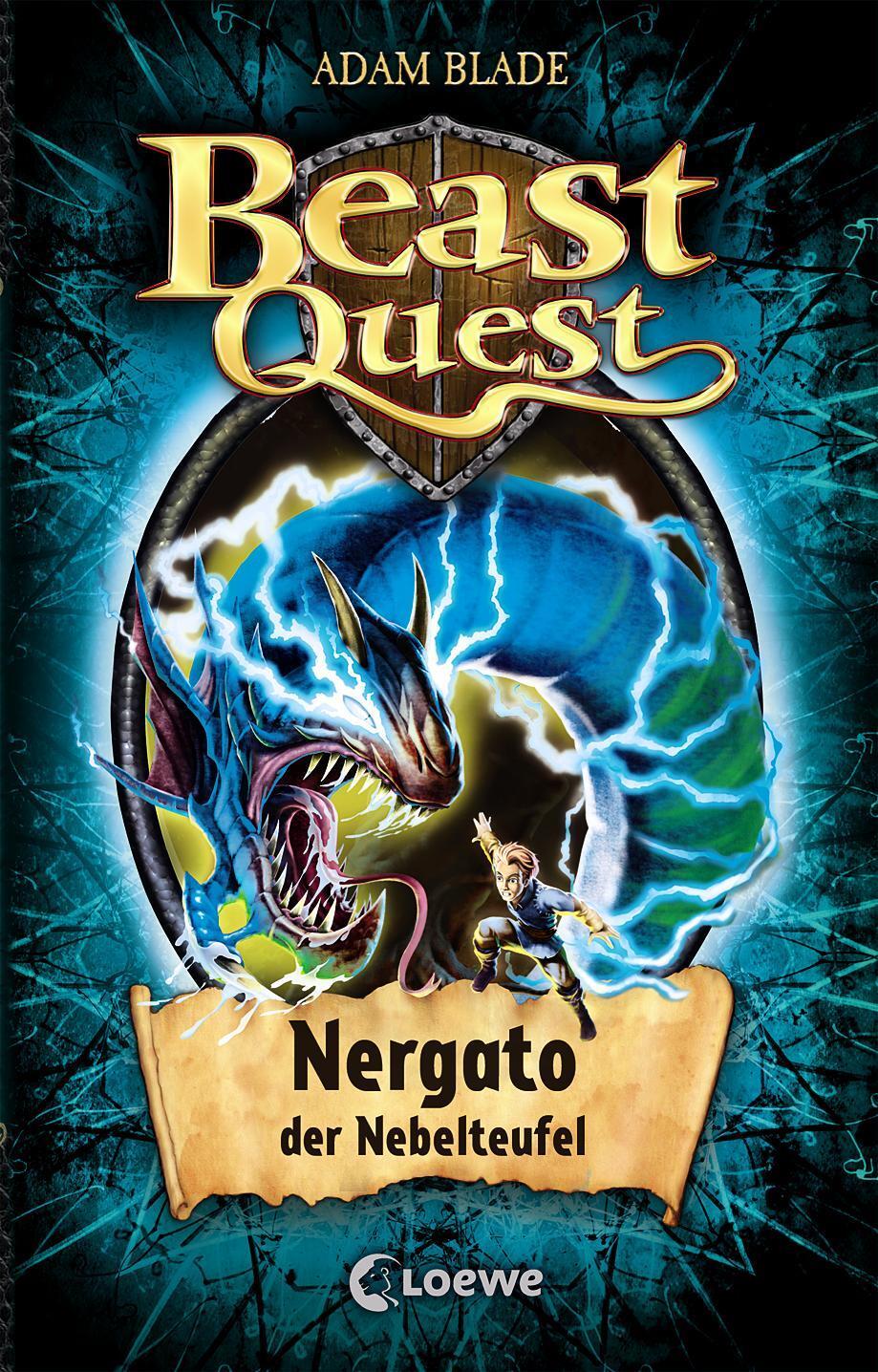 Cover: 9783785581377 | Beast Quest 41 - Nergato, der Nebelteufel | Band 41 | Adam Blade