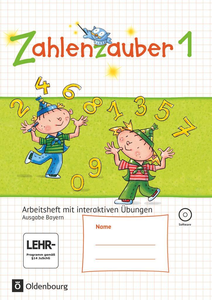Cover: 9783637017764 | Zahlenzauber 1 Ausgabe S Bayern Arbeitsheft mit interaktiven Übungen